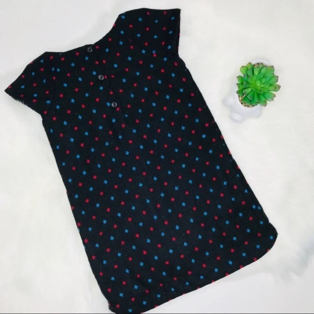 GAP Diamond Print Sleeveless Winter Dress Size 5